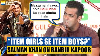 Item girl se Item Boys? Here's Salman Khan's reaction to Ranbir Kapoor's Item Number | Flashback