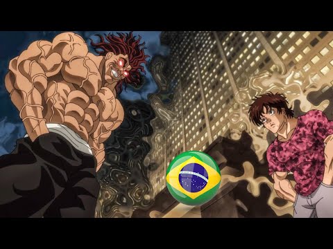 BAKI HANMA VS YUJIRO HANMA luta completa [BAKI HANMA 2 temporada dublado  PT-BR 🇧🇷] 