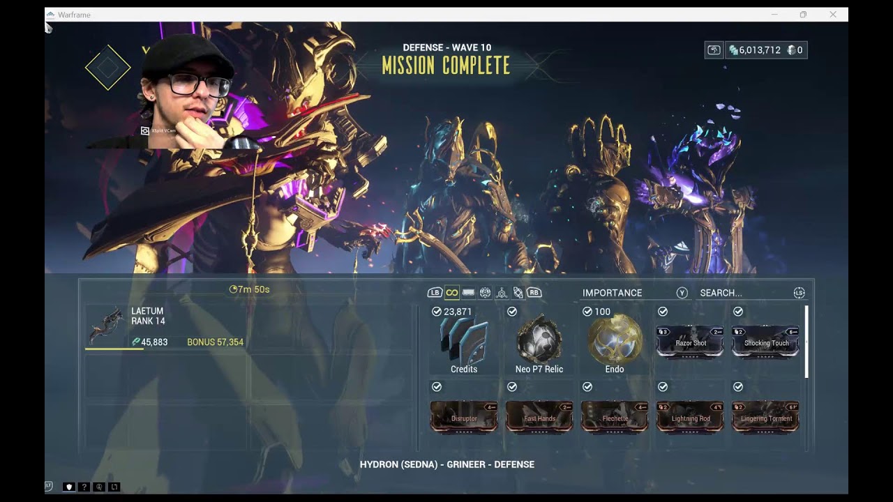 Warframe Stream - YouTube