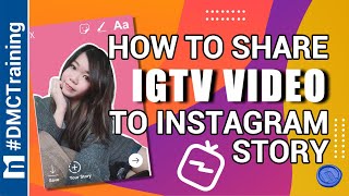 How To Share IGTV Video To Instagram Story | Add Video To Your Story | Instagram Tutorial screenshot 3