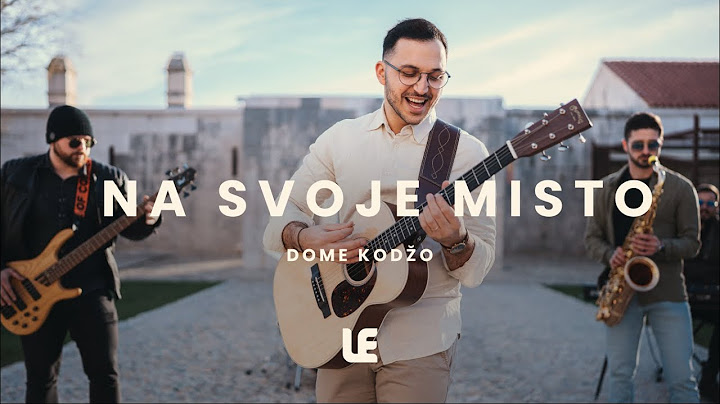 Dome Kodžo - Na Svoje Misto [Official Music Video]