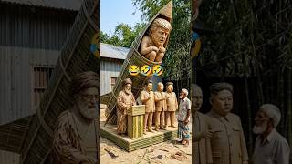 Epic Bamboo Art Creation: Next Level Craftsmanship#BambooArt #CreativeCrafts#HandwovenArt #Craftsman