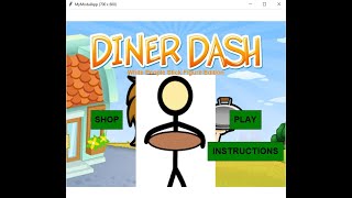 15-112: Fall 2020 Term Project - Diner Dash