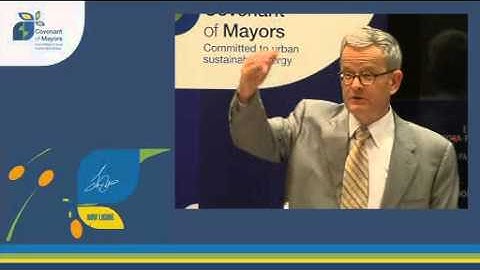 Covenant of Mayors Ceremony 2013 - Walter Deffaa