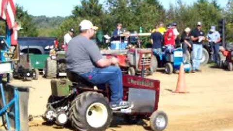 cub cadet 102 pulling tractor wheelie