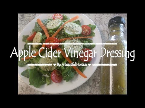 APPLE CIDER VINEGAR SALAD DRESSING