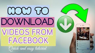 HOW TO DOWNLOAD VIDEOS FROM FACEBOOK? | QUICK AND EASY TUTORIAL screenshot 4