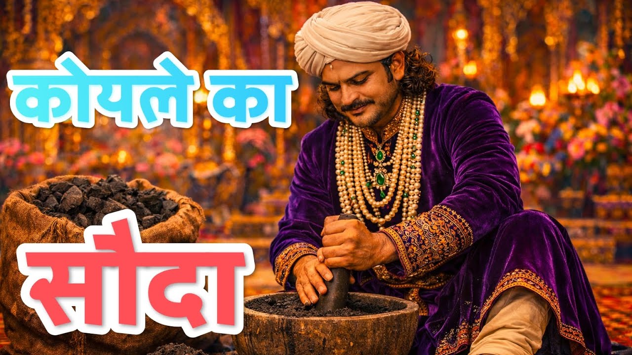 कोयले का सौदा | akbar birbal story | Hindi story | bedtime story | wisdom story in hindi | bedtime 