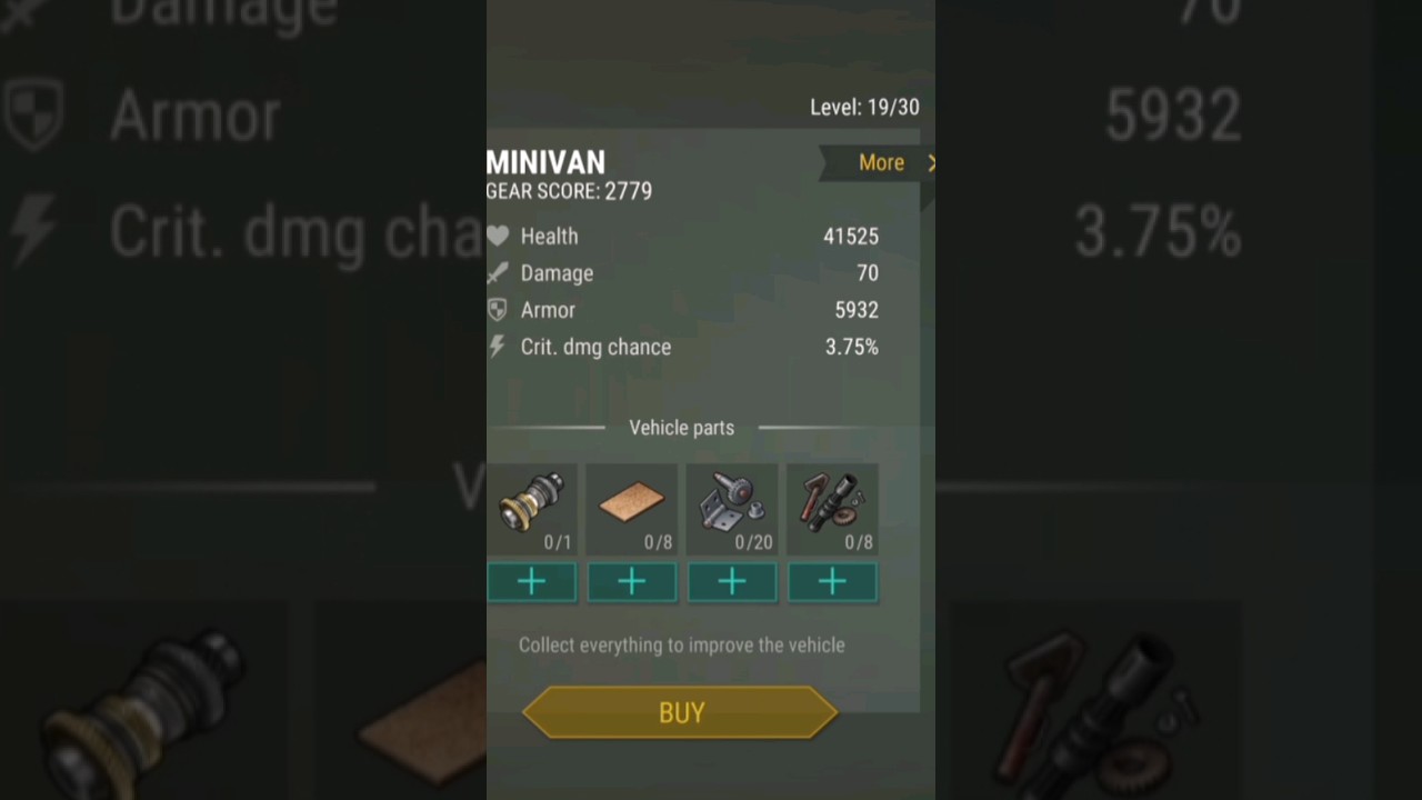 Minivan lvl up 20 / Settlement / Last Day On Earth Survival