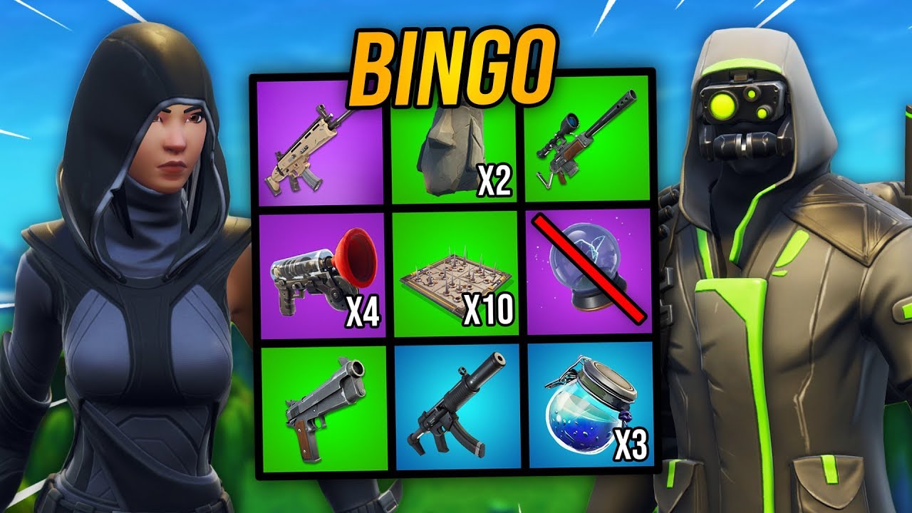FORTNITE BINGO vs. Link