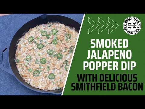Smithfield Bacon Smoked Jalapeño Dip | Perfect Game Day Appetizer | Let's Eat Y'all