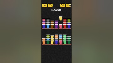 Cup Sort Puzzle Level 1095 = Water Sort Puzzle Level 1095 = Ball Sort Puzzle Level 1095 All the same