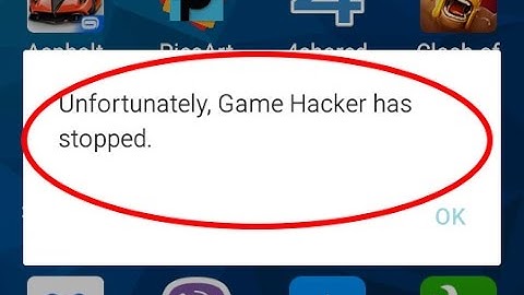 How to fix Unfortunately,Game hacker has stopped working