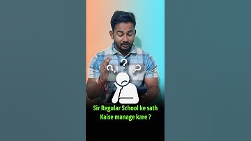 How to Manage JEE/NEET Preparation with regular Schooling😱 #iitmotivation #neetmotivation