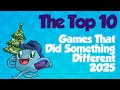 Top 10 Games That Did Something Different of 2025 - with Tom Vasel