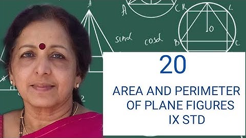 IX STD EX 20B(1-4) CONCISE AREA AND PERIMETER PART XI
