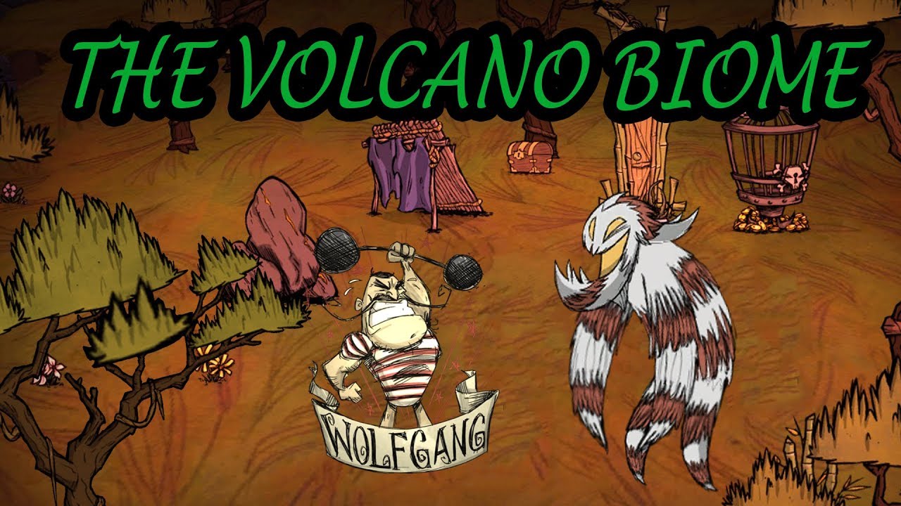 Don't Starve Together The Volcano Biome YouTube