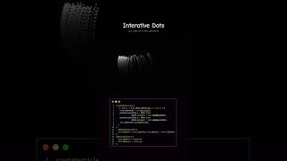 #programming #coding #interactive #dots #htmlcssjavascript #sourcecode #code #foryou