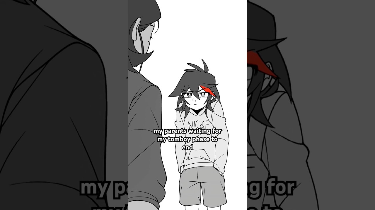 surprise 💀 i cant give up baggy clothes #tomboy #artist #anime #relatable #art