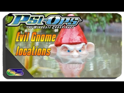 Psi Ops The Mindgate Conspiracy All Evil Garden Gnome Locations