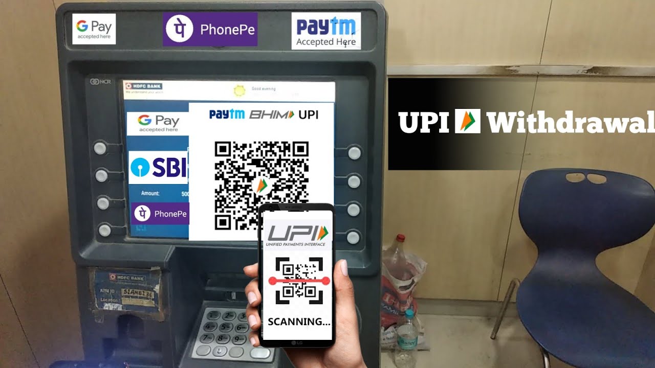upi atm card  atm/upi meaning  upi cash withdrawal system