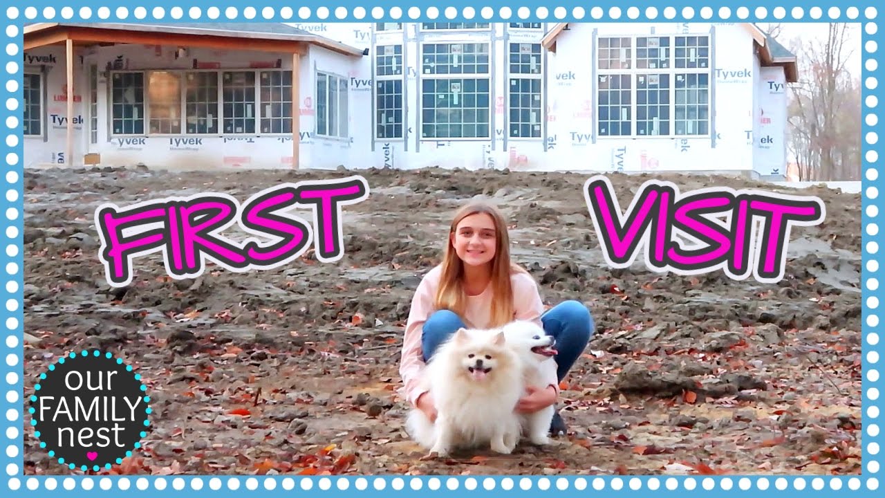 PUPS VISIT THEIR NEW HOME FOR THE FIRST TIME