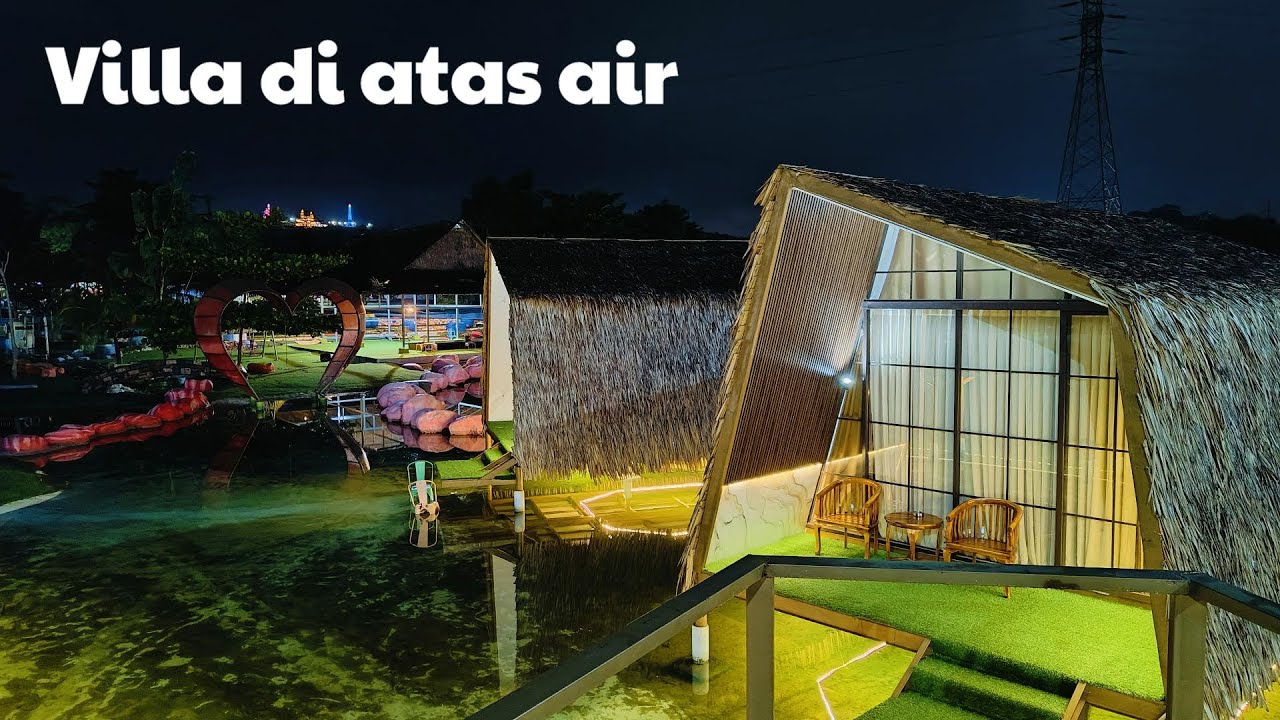 Villa ini tersembunyi di dalam Cikao Park - Watervilla Purwakarta