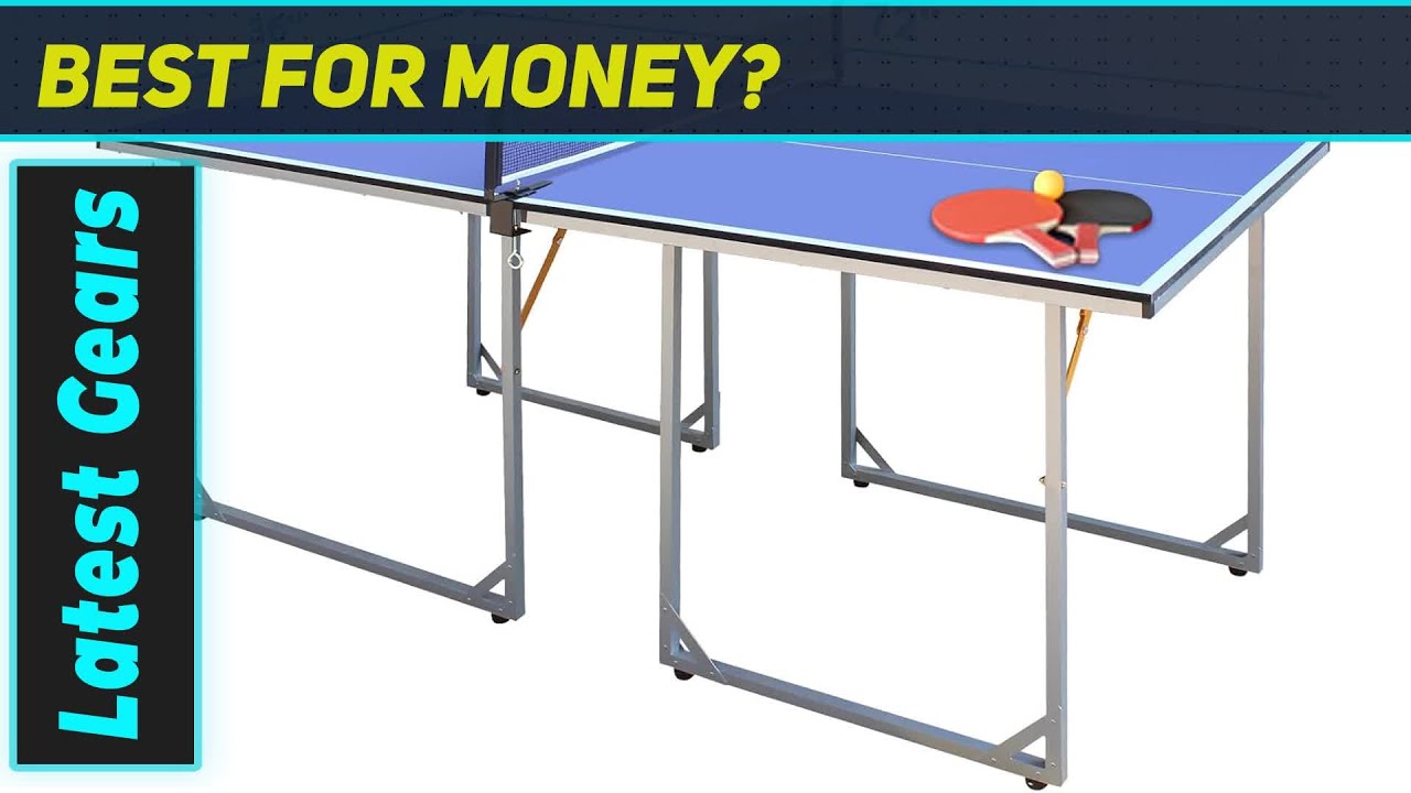 HEIGHYOXP 6ft Mid-Size Table Tennis: The Ultimate Portable Ping Pong!