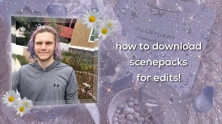 how to download scene packs for your edits! screenshot 4