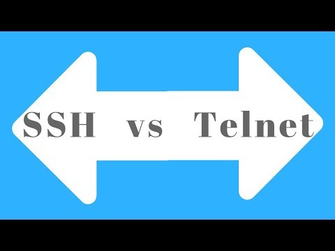 Vidéo: Différence Entre SSH Et Telnet