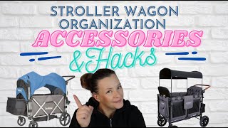 Stroller Wagon Accessories for Organization, Caddy, Bag