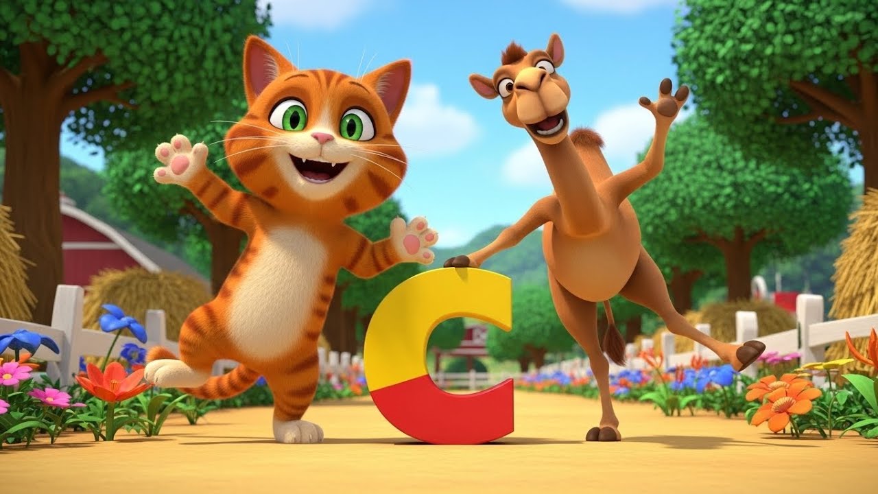 ABC Animals Parade | kids nursery rhymes | Baby Song, Alphabet & Animal Cartoon 🐶🦁🐵🎵