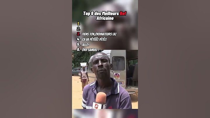 Les meilleurs Ref Africaines Top 6 Partie 2 #ref #humour #africa