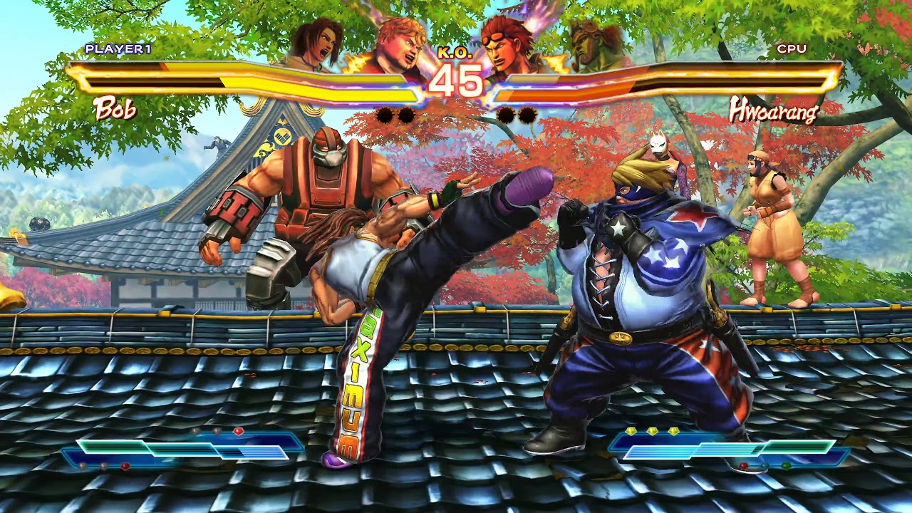 Street Fighter X Tekken: Christie & Bob vs Ogre & Hwoarang - 1440p ...