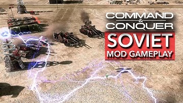 COMMAND & CONQUER - MOD GAMEPLAY | SOVIETS in C&C 3 TIBERIUM WARS [2020]