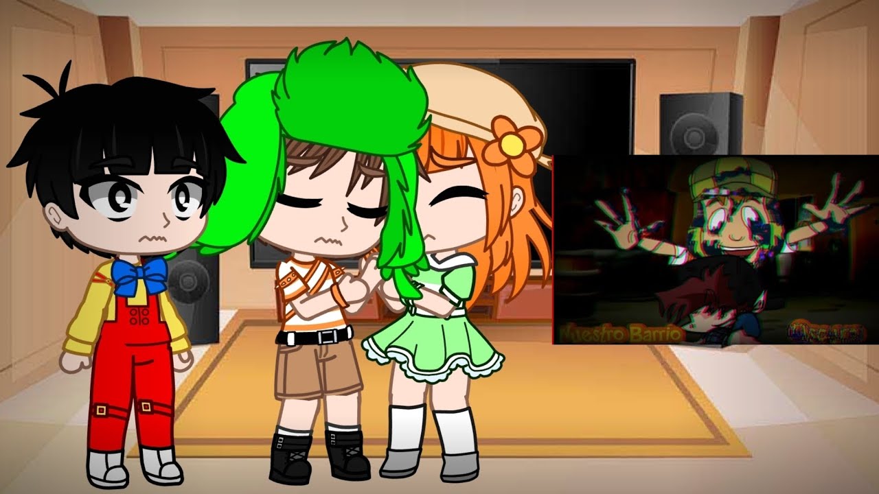 Chavo y sus amigos reaccionan a fnf pibby Chavo nuestro barrio oscuro. Disfrutelo ^^