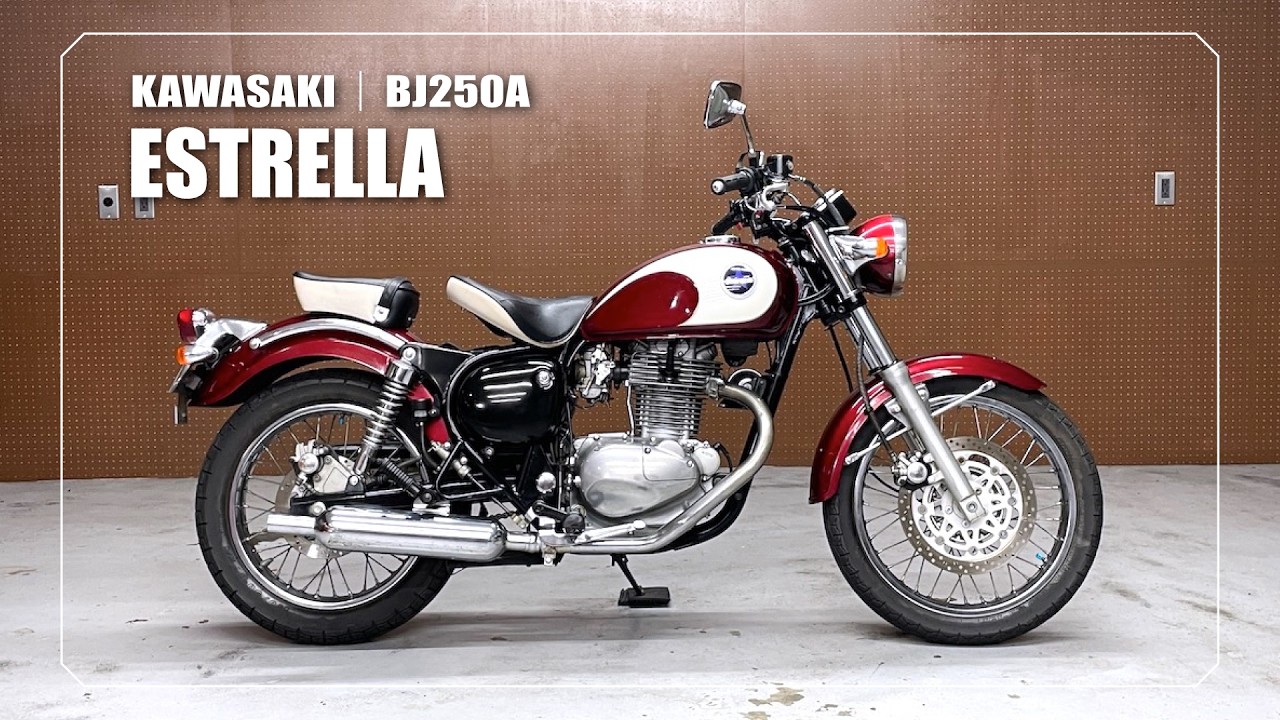 KAWASAKI】ESTRELLA｜BJ250A - YouTube