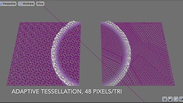 Comparing 48 vs 8 pixels per triangle, Unreal Engine
