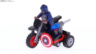 🔄 LEGO Marvel Capt. America's Motorcycle polybag review! 30447 re upload 20160429