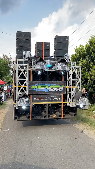 Sound horeg kevin audio 6 sub planar karnaval deyeng