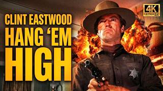 HE CHEATED DEATH, PUT ON THE BADGE, AND WENT HUNTING! | Clint Eastwood 4K COWBOY MOVIE