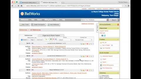Importing References from Google Scholar to RefWorks