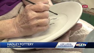 A look inside Hadley Pottery and the making process