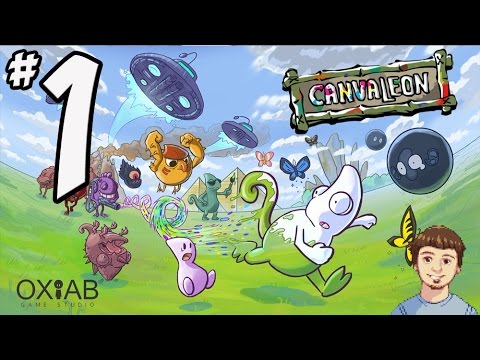 Canvaleon Gameplay Walkthrough - PART 1 + GIVEAWAY!!! - Creating Custom Camouflage (Wii U HD)