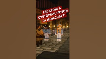 ESCAPING a Dystopian PRISON in Minecraft!