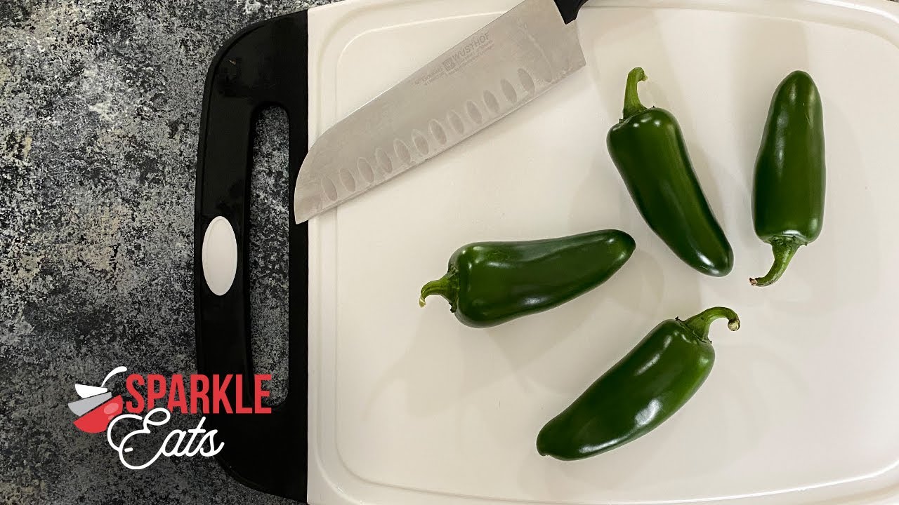 Tips on Cutting Jalapeño Peppers YouTube