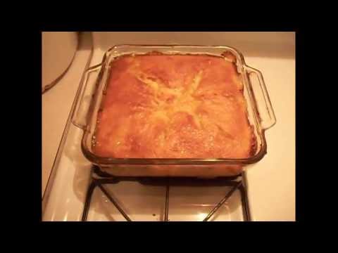 How to make peach cobbler - EASY !