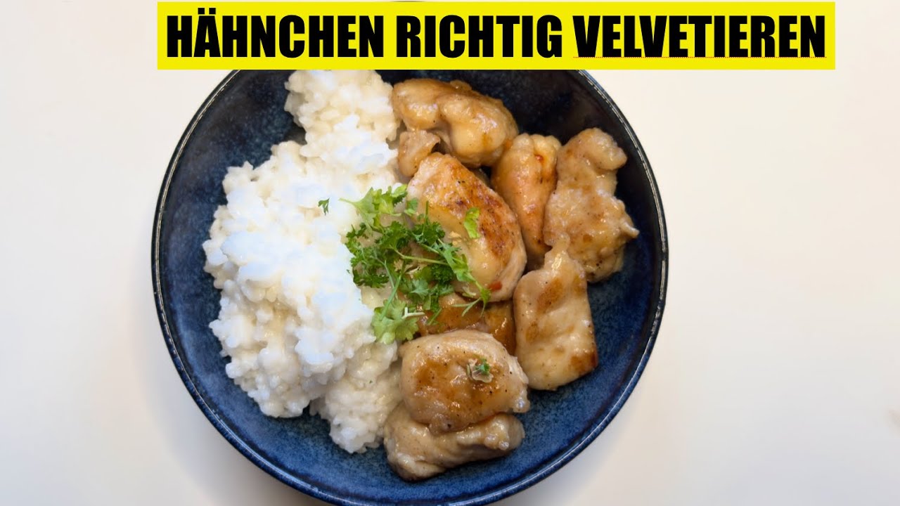 Hähnchen Velvetieren Rezept