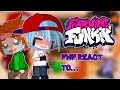 ✨ Friday night funkin react to Animation's| Lazy | By: Kenny |✨ {3/?}