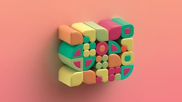 Abstract 3D Art Tutorial Using Adobe Illustrator & Photoshop | Shape Pattern Abstract Art